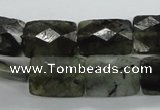 CLB126 15.5 inches 13*18mm faceted rectangle labradorite gemstone beads