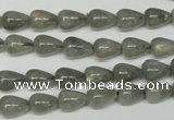 CLB152 15.5 inches 7*9mm teardrop labradorite gemstone beads