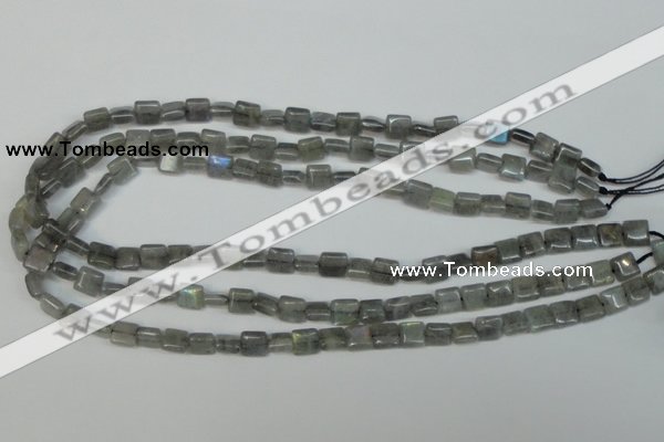 CLB161 15.5 inches 8*8mm square labradorite gemstone beads