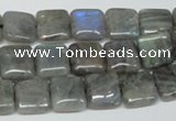 CLB162 15.5 inches 10*10mm square labradorite gemstone beads