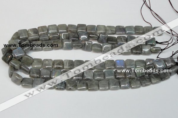 CLB162 15.5 inches 10*10mm square labradorite gemstone beads