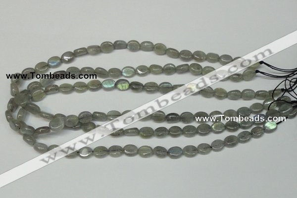 CLB172 15.5 inches 8*10mm oval labradorite gemstone beads