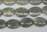 CLB173 15.5 inches 12*16mm oval labradorite gemstone beads