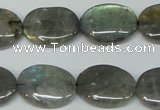 CLB175 15.5 inches 15*20mm oval labradorite gemstone beads