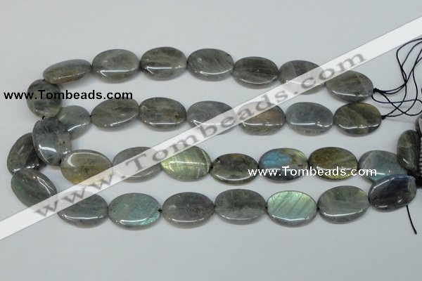 CLB176 15.5 inches 18*25mm oval labradorite gemstone beads