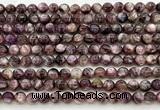 CLB2025 15 inches 6mm round natural lepidolite gemstone beads