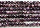 CLB2043 15 inches 11mm round natural lepidolite gemstone beads