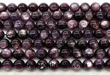 CLB2051 15 inches 11mm round natural lepidolite gemstone beads