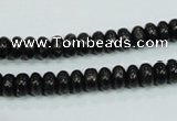 CLB300 15.5 inches 3*6mm rondelle black labradorite gemstone beads