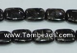 CLB309 15.5 inches 10*14mm rectangle black labradorite gemstone beads