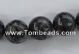 CLB356 15.5 inches 16mm round black labradorite beads wholesale