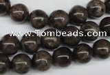 CLB433 15.5 inches 10mm round grey labradorite beads wholesale