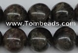 CLB436 15.5 inches 16mm round grey labradorite beads wholesale