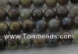 CLB602 15.5 inches 8mm round AB-color labradorite beads