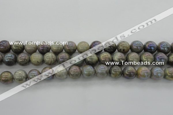 CLB605 15.5 inches 14mm round AB-color labradorite beads