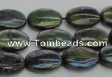 CLB648 15.5 inches 10*14mm oval AB-color labradorite beads