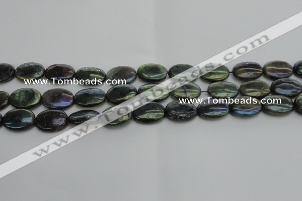 CLB650 15.5 inches 13*18mm oval AB-color labradorite beads