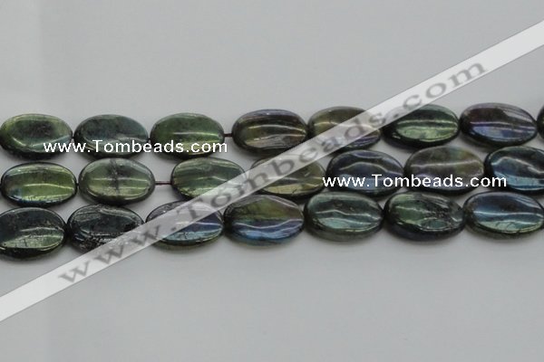 CLB653 15.5 inches 20*30mm oval AB-color labradorite beads