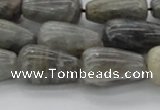 CLB725 15.5 inches 10*30mm teardrop labradorite gemstone beads