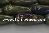 CLB781 15.5 inches 10*30mm teardrop AB-color labradorite beads