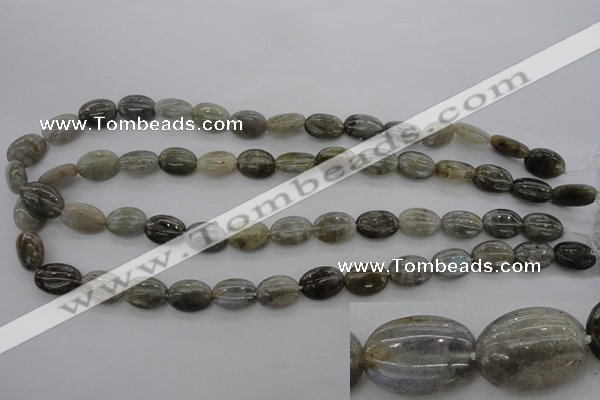 CLB82 15.5 inches 10*14mm oval labradorite beads wholesale