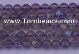 CLB910 15.5 inches 4mm round labradorite gemstone beads