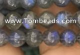 CLB916 15.5 inches 6mm round labradorite gemstone beads