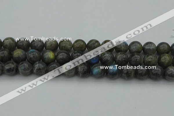 CLB951 15.5 inches 14mm round labradorite gemstone beads