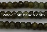 CLB956 15.5 inches 5*8mm faceted rondelle labradorite beads