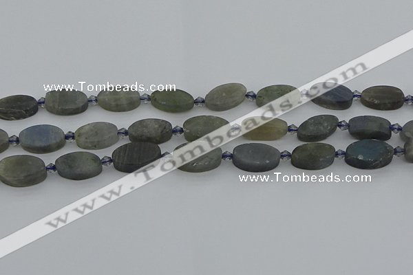 CLB976 15.5 inches 10*16mm oval labradorite gemstone beads