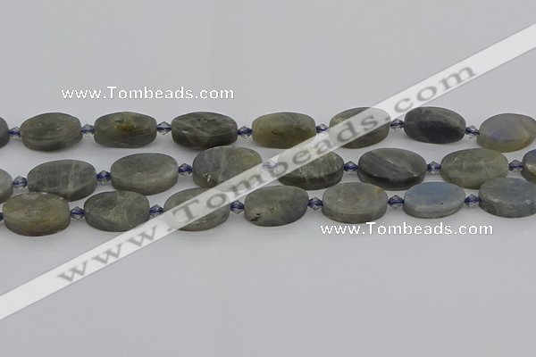 CLB977 15.5 inches 12*20mm oval labradorite gemstone beads