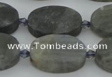 CLB978 15.5 inches 15*22mm oval labradorite gemstone beads