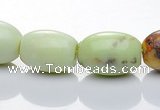 CLE02 16 inch 10*14mm rice lemon turquoise stone beads Wholesale