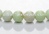 CLE19  15.5 inch round 8mm lemon turquoise stone beads Wholesale