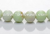 CLE19  15.5 inch round 8mm lemon turquoise stone beads Wholesale