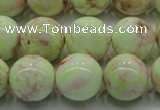 CLE203 15.5 inches 10mm round lemon turquoise beads wholesale