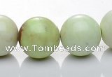 CLE21 16 inch round lemon turquoise 14mm gemstone bead Wholesale