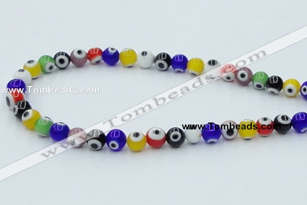 CLG505 16 inches 8mm round lampwork glass beads wholesale