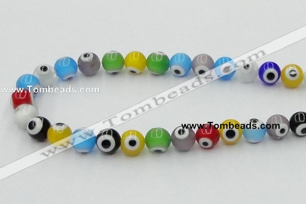 CLG506 16 inches 10mm round lampwork glass beads wholesale