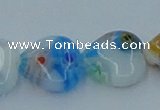 CLG525 16 inches 12*12mm heart lampwork glass beads wholesale