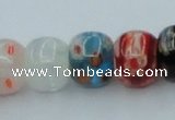 CLG571 16 inches 8*10mm rondelle lampwork glass beads wholesale