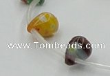 CLG573 16 inches 8*10mm teardrop lampwork glass beads wholesale