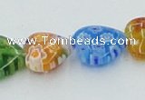 CLG580 16 inches 12*12mm heart lampwork glass beads wholesale