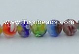 CLG600 16 inches 6mm round lampwork glass beads wholesale