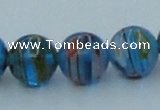 CLG605 16 inches 10mm round lampwork glass beads wholesale