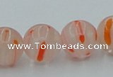 CLG607 16 inches 12mm round lampwork glass beads wholesale