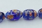 CLG613 5PCS 16 inches 7*12mm rice lampwork glass beads wholesale