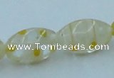 CLG614 3PCS 16 inches 10*16mm rice lampwork glass beads wholesale