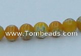 CLG623 10PCS 16 inches 6mm round lampwork glass beads wholesale