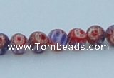 CLG628 10PCS 16 inches 6mm round lampwork glass beads wholesale